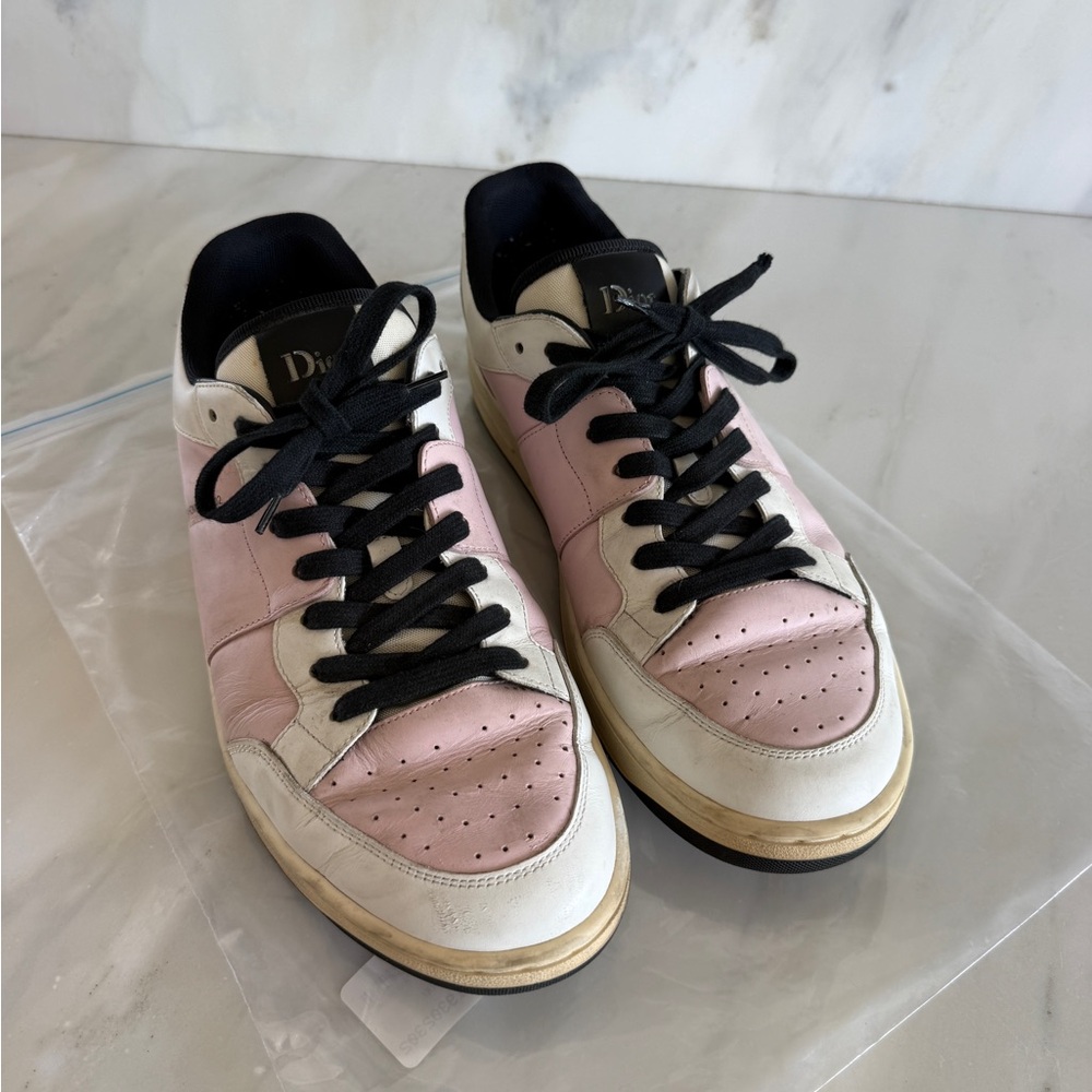 Gorgeous Dior Pink and White Sneakers